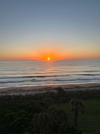Sunrise from balcony