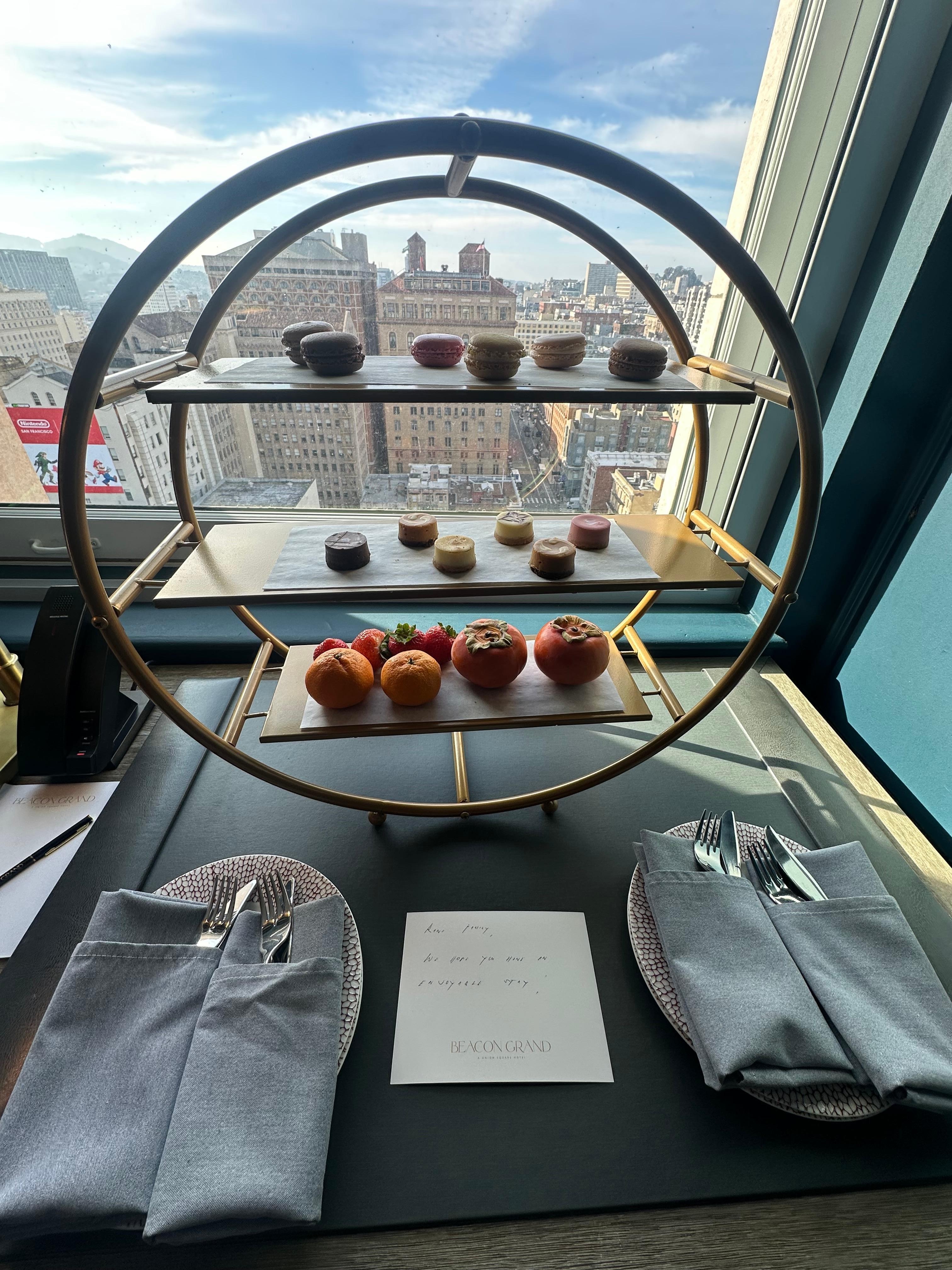 A touch of hospitality which my kids loved. Thanks Sebastien