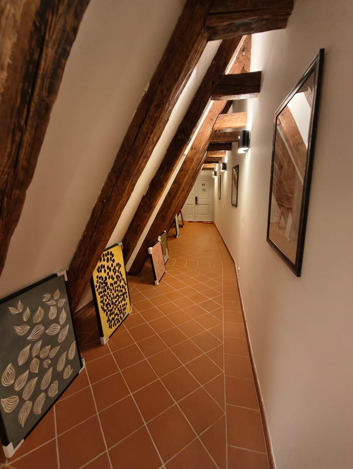 Hallway to room