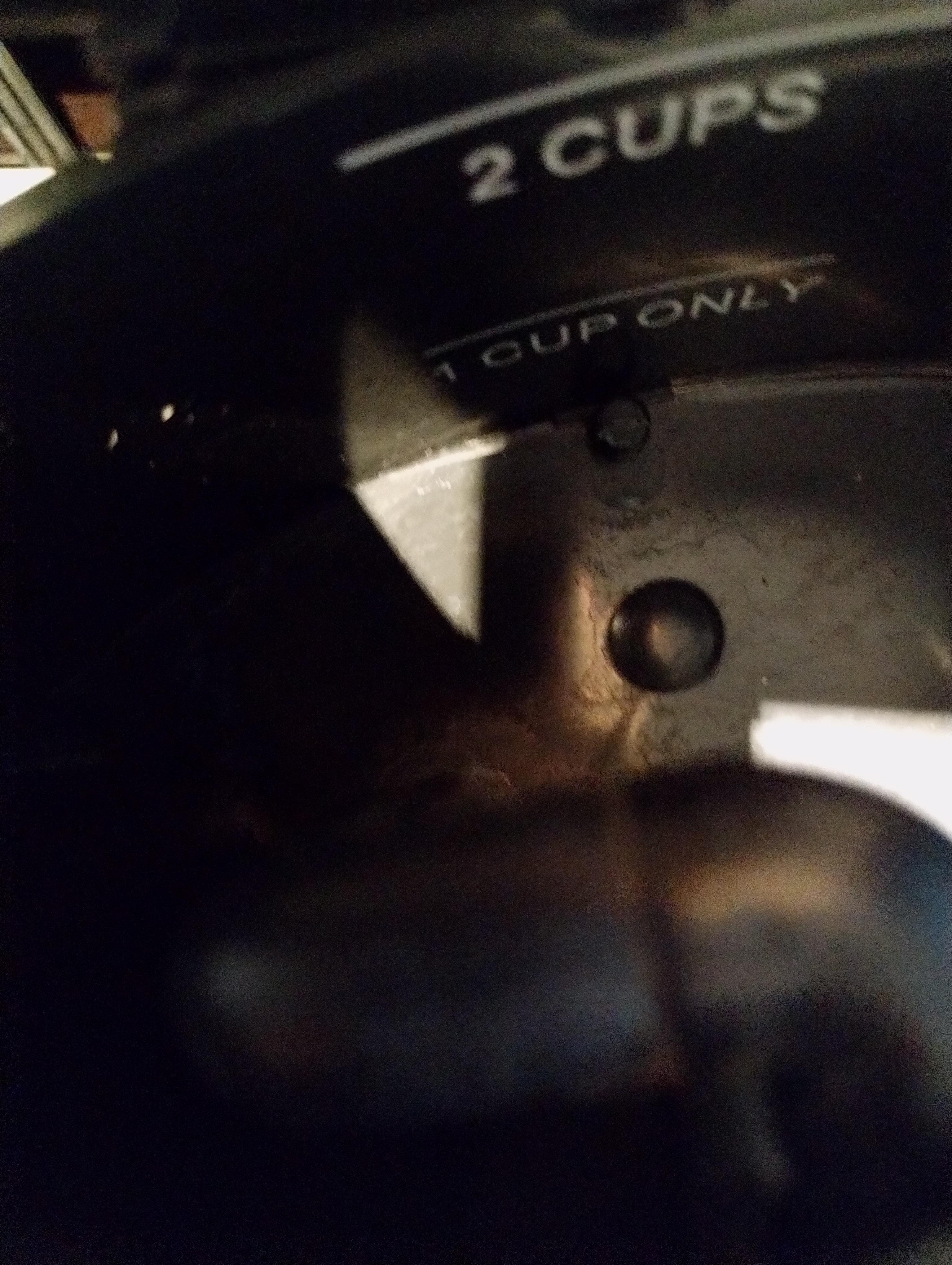 Keurig dirty inside and out. 