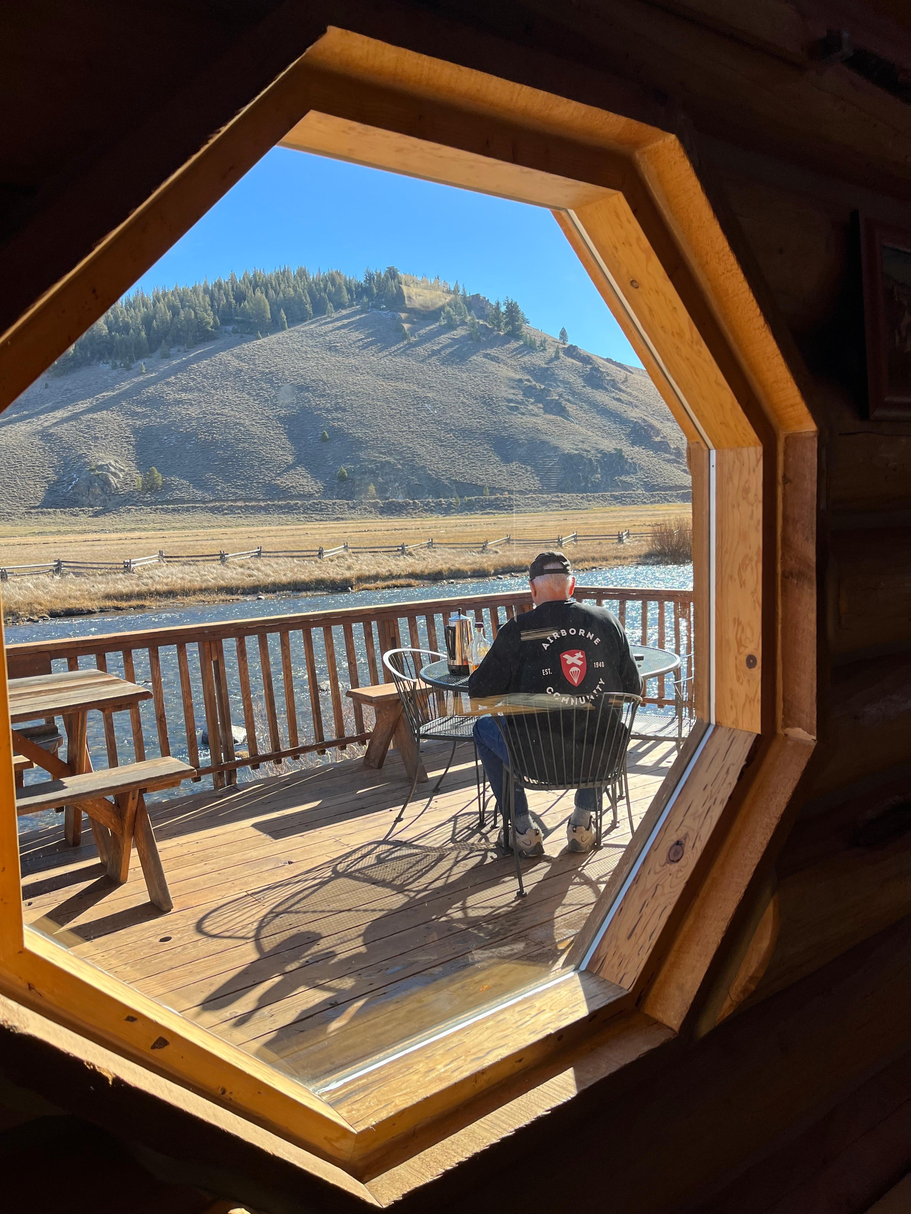 Great view from the living room!