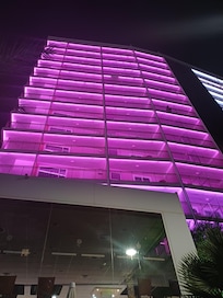 Torre Dorada balcony light effect