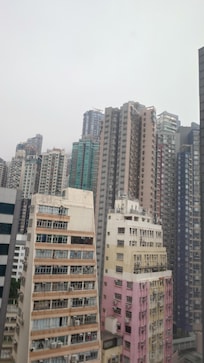 21階からのお部屋の窓からの眺め。