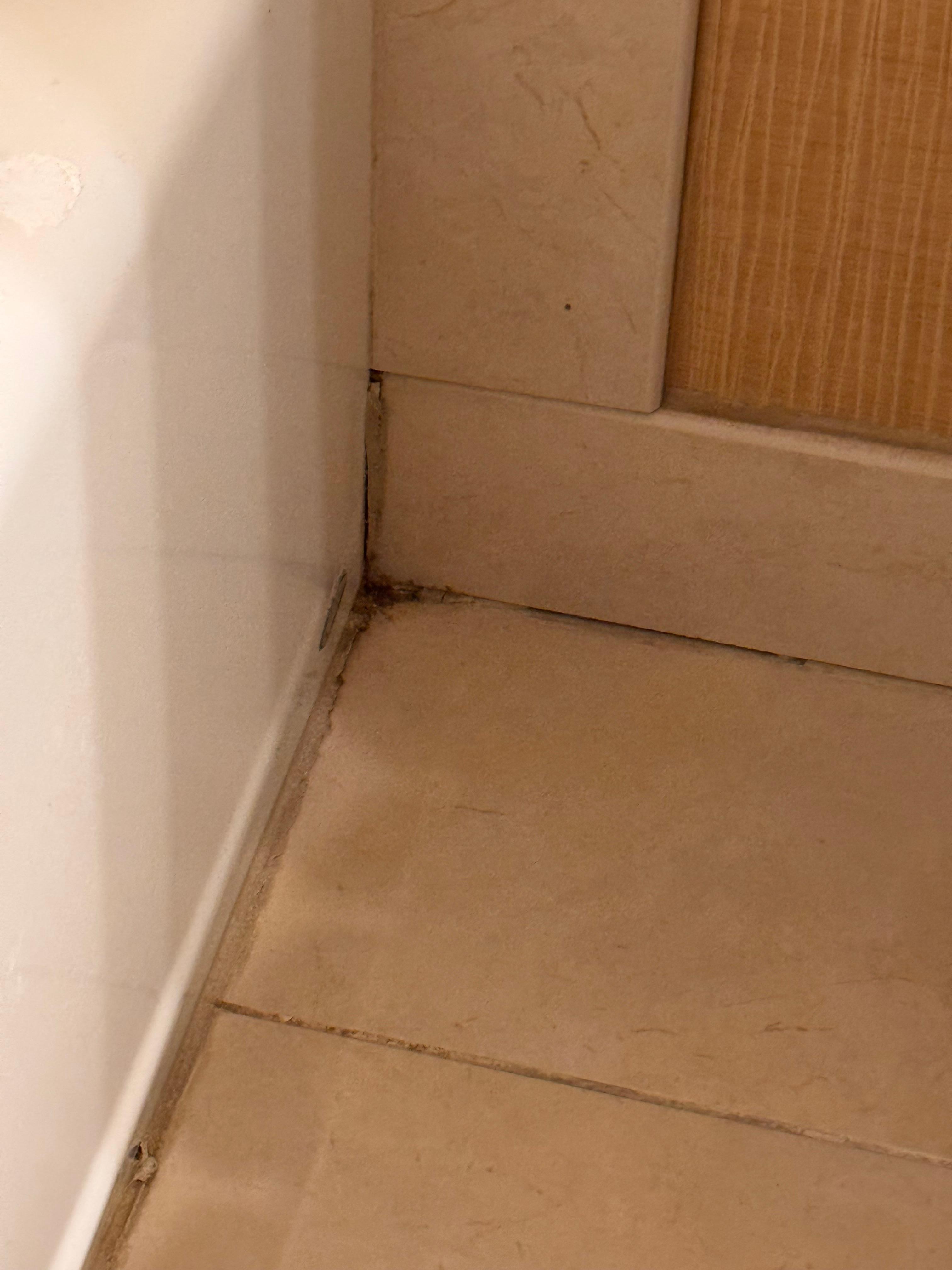 Corner of bathroom