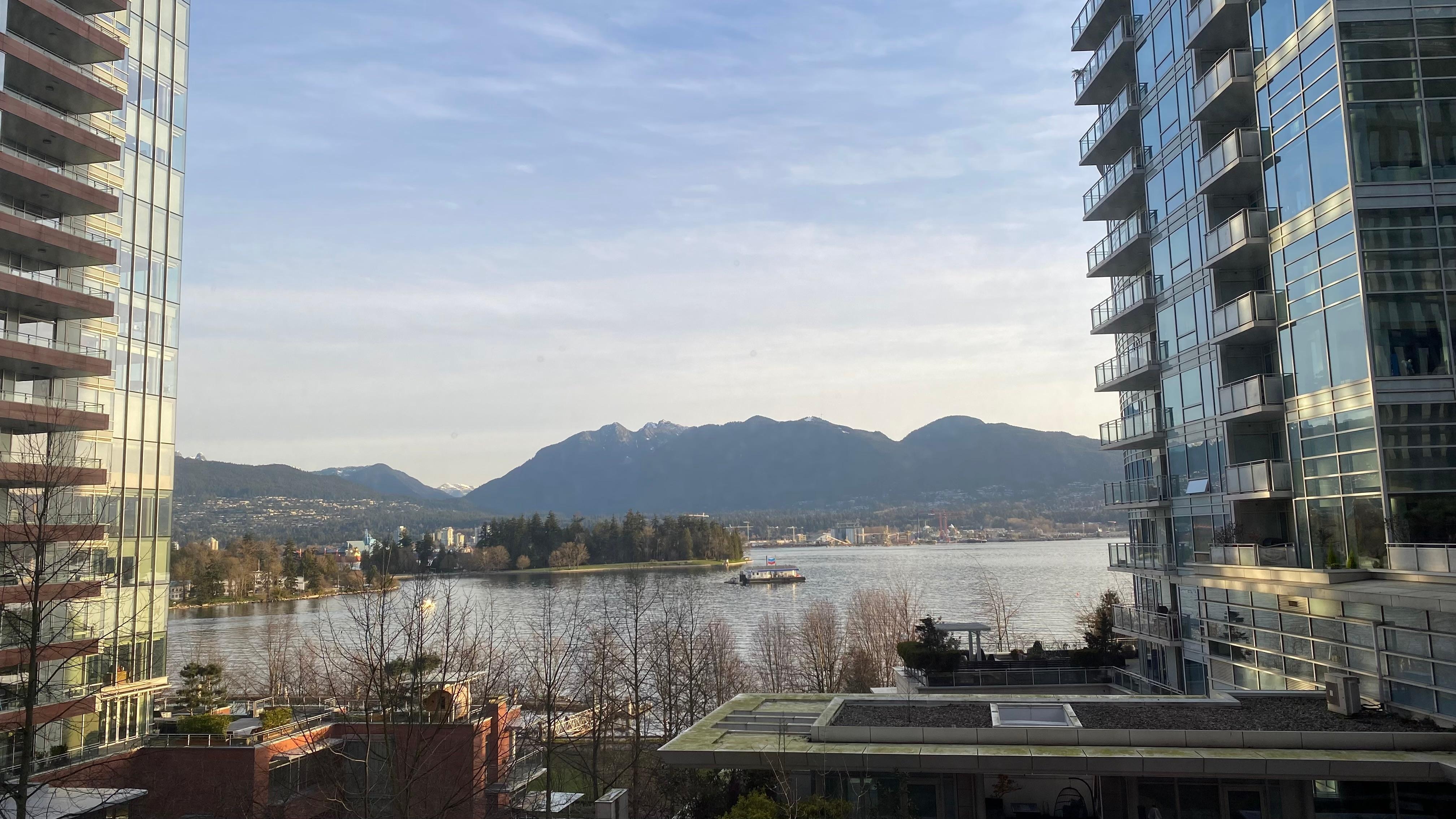 View from the 4th floor room.