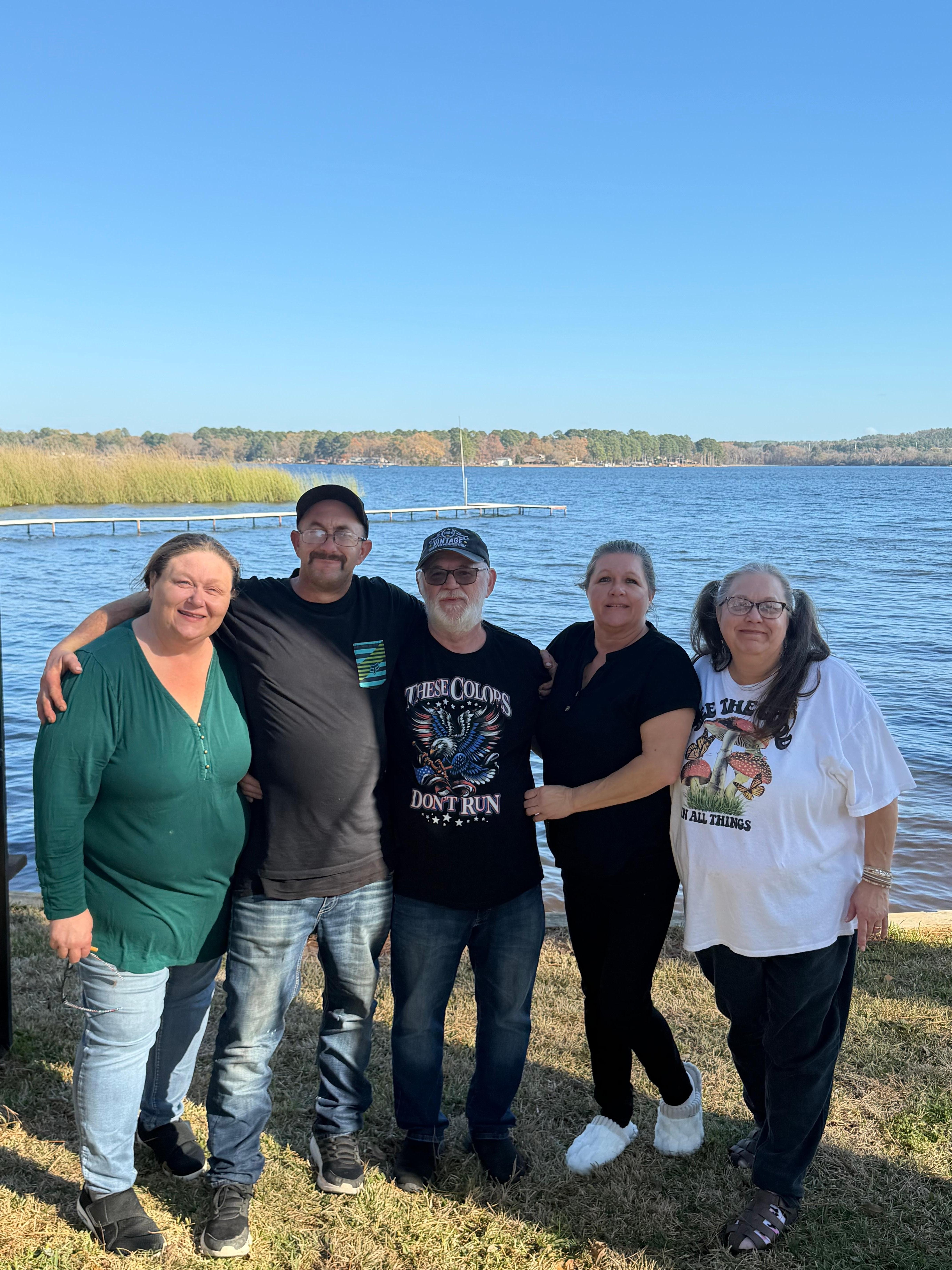 Siblings who haven't seen each other in years.