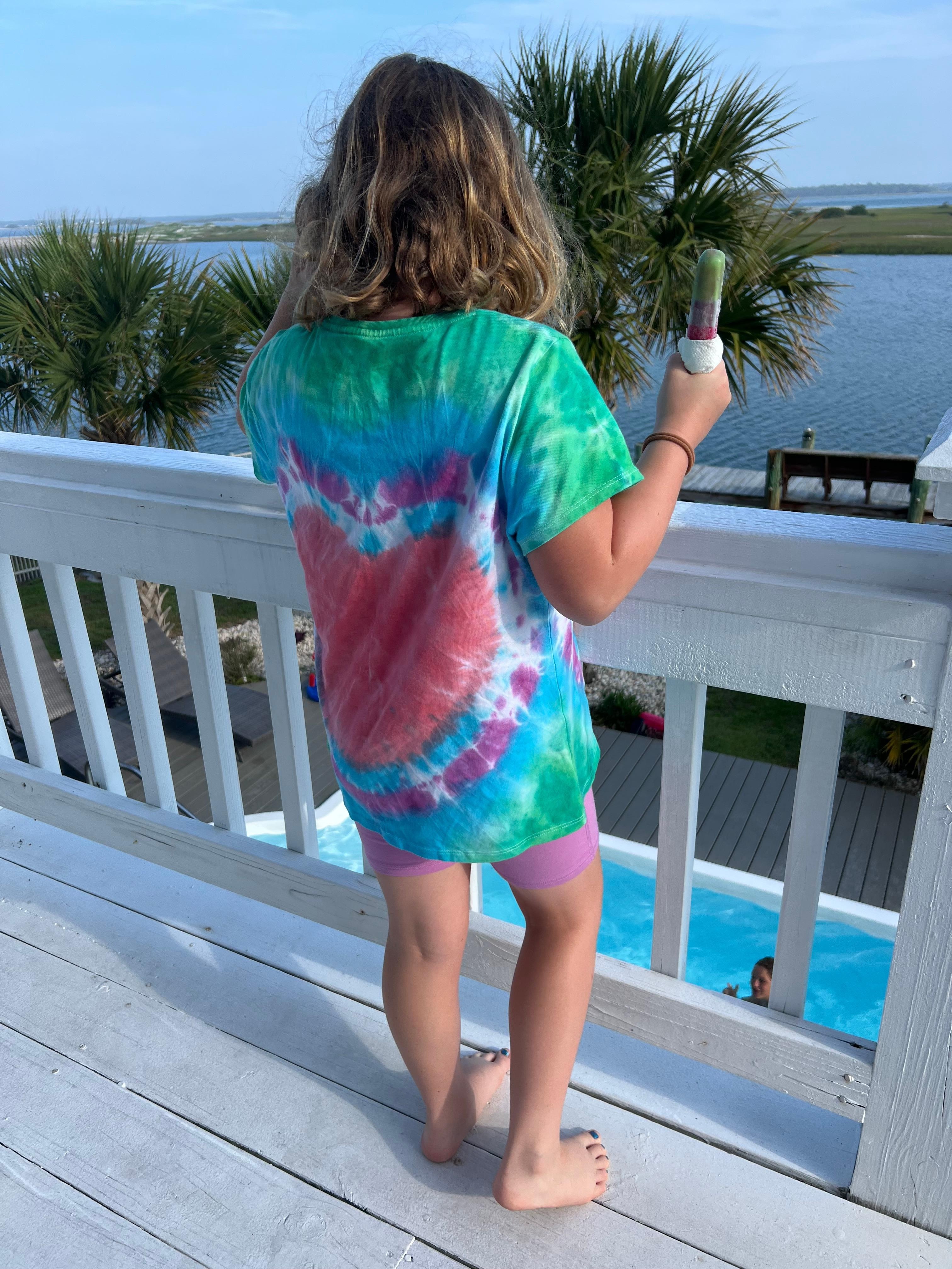 View from the deck of the inlet and sound. 