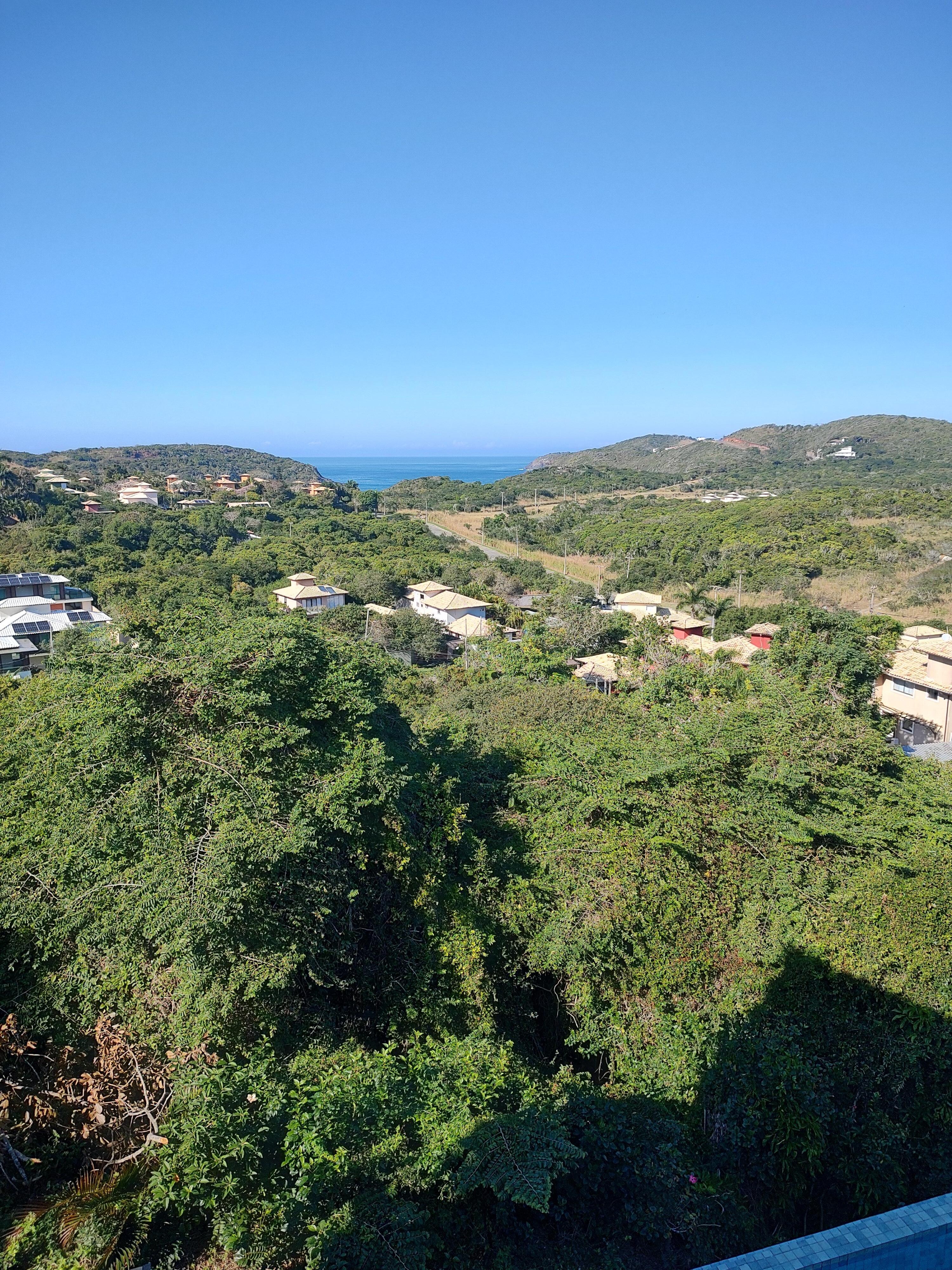 Vista da varanda do quarto 
