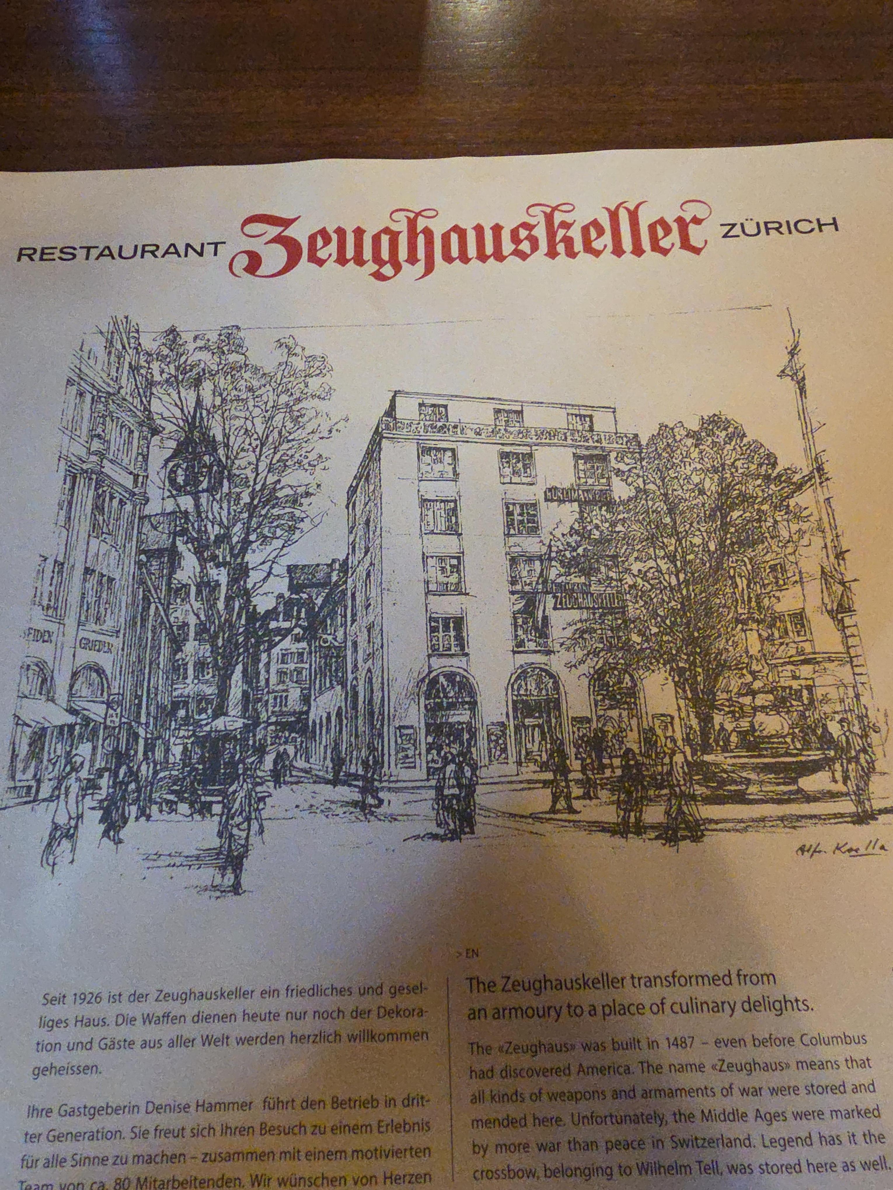 Nearby restaurant with unique history