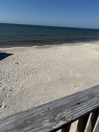 View from the porch đ