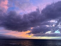 Sunset after a storm