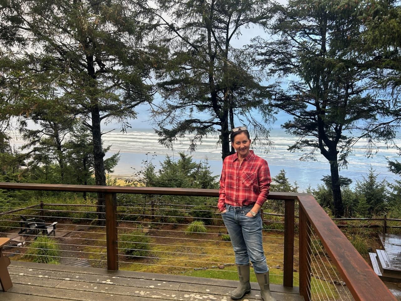 Photo from top floor balcony