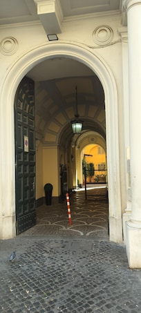 Entree vanaf de straat