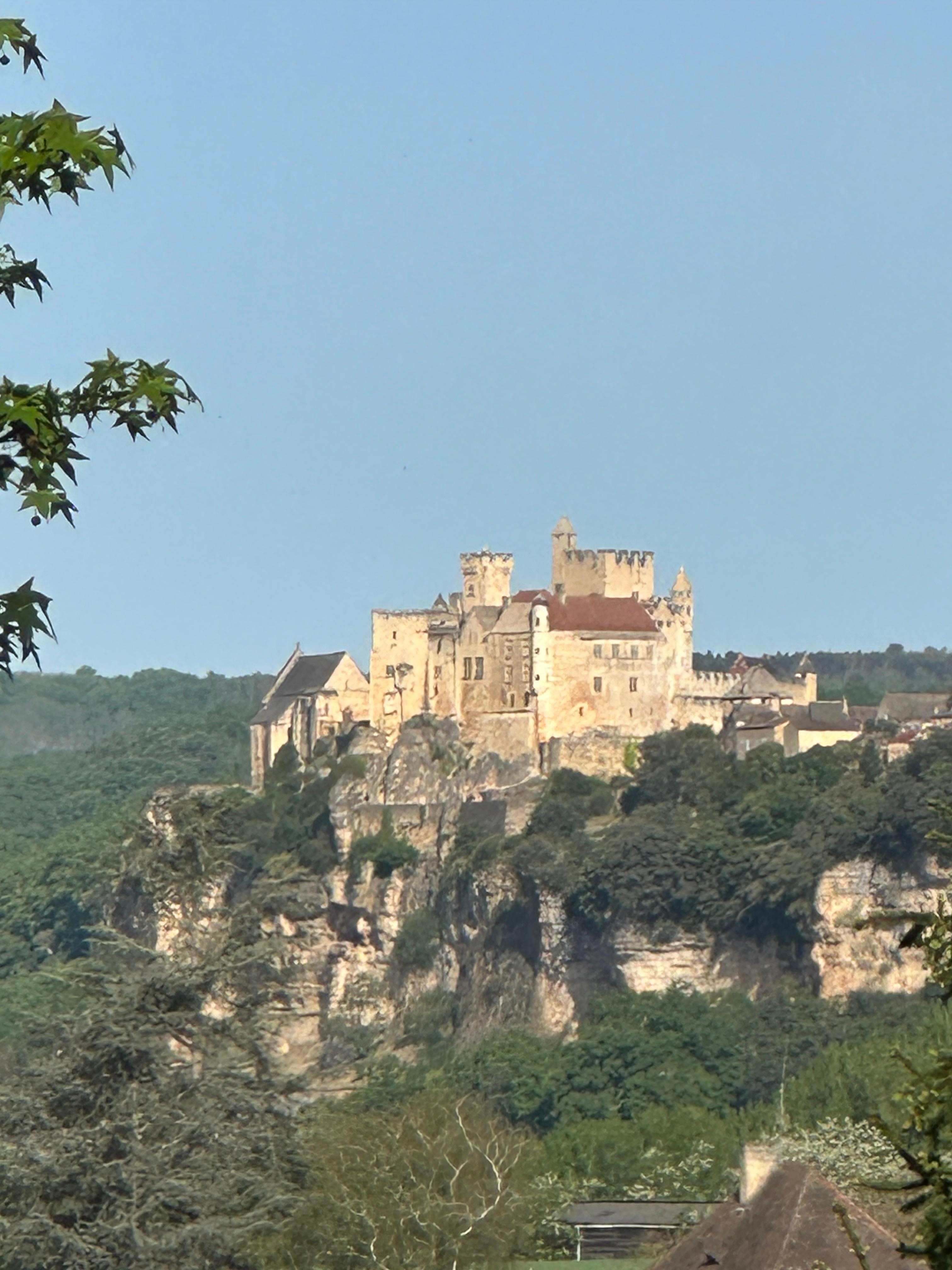 View of Beynac Castle