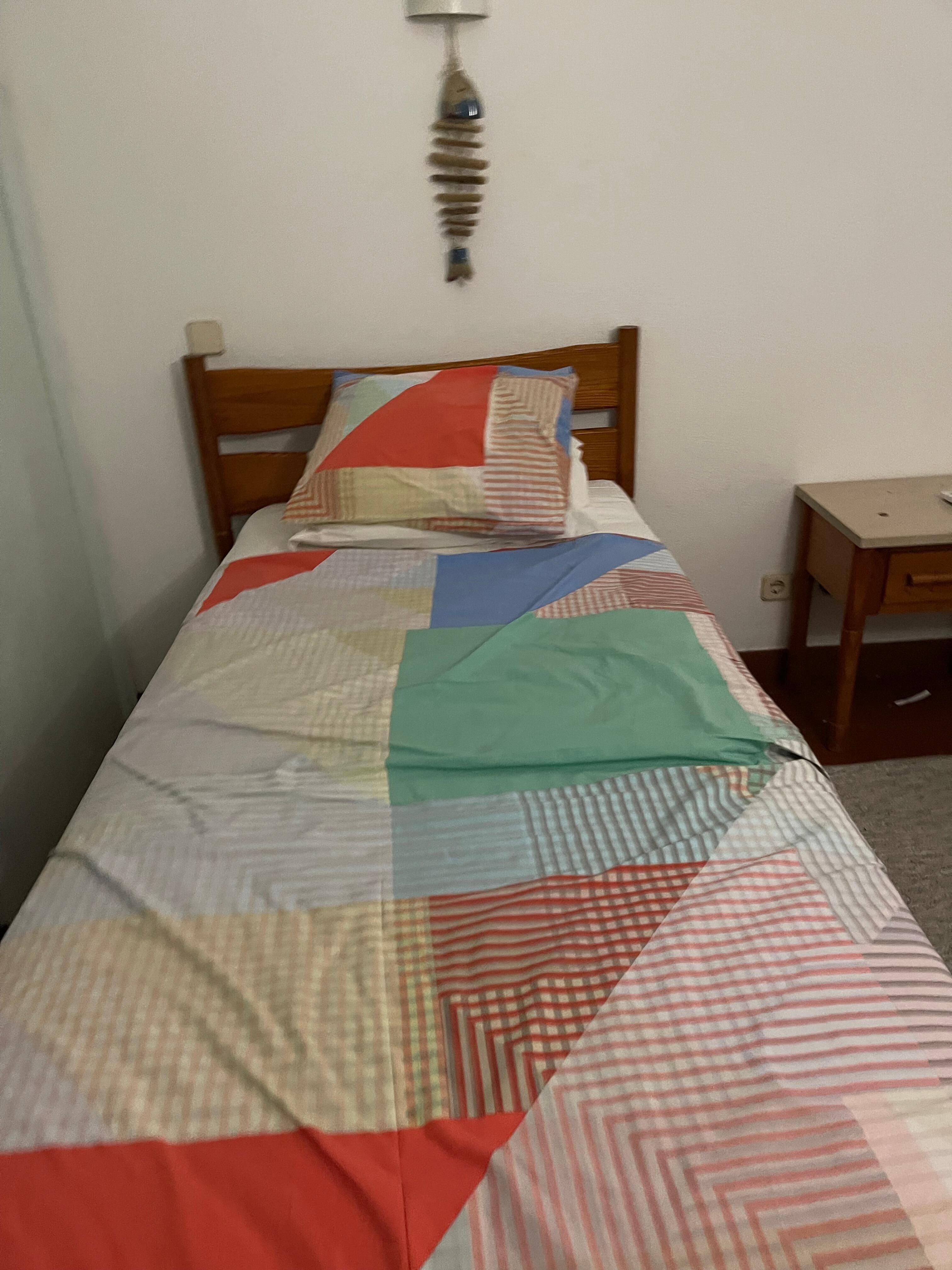 Only 2 single beds. Not doubles and no pullout couch in the bedroom as described. Extra sheets or towels were not provided on request as described in listing. 