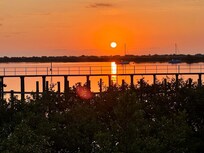 Sunrise from the tall “lifeguard” chair.