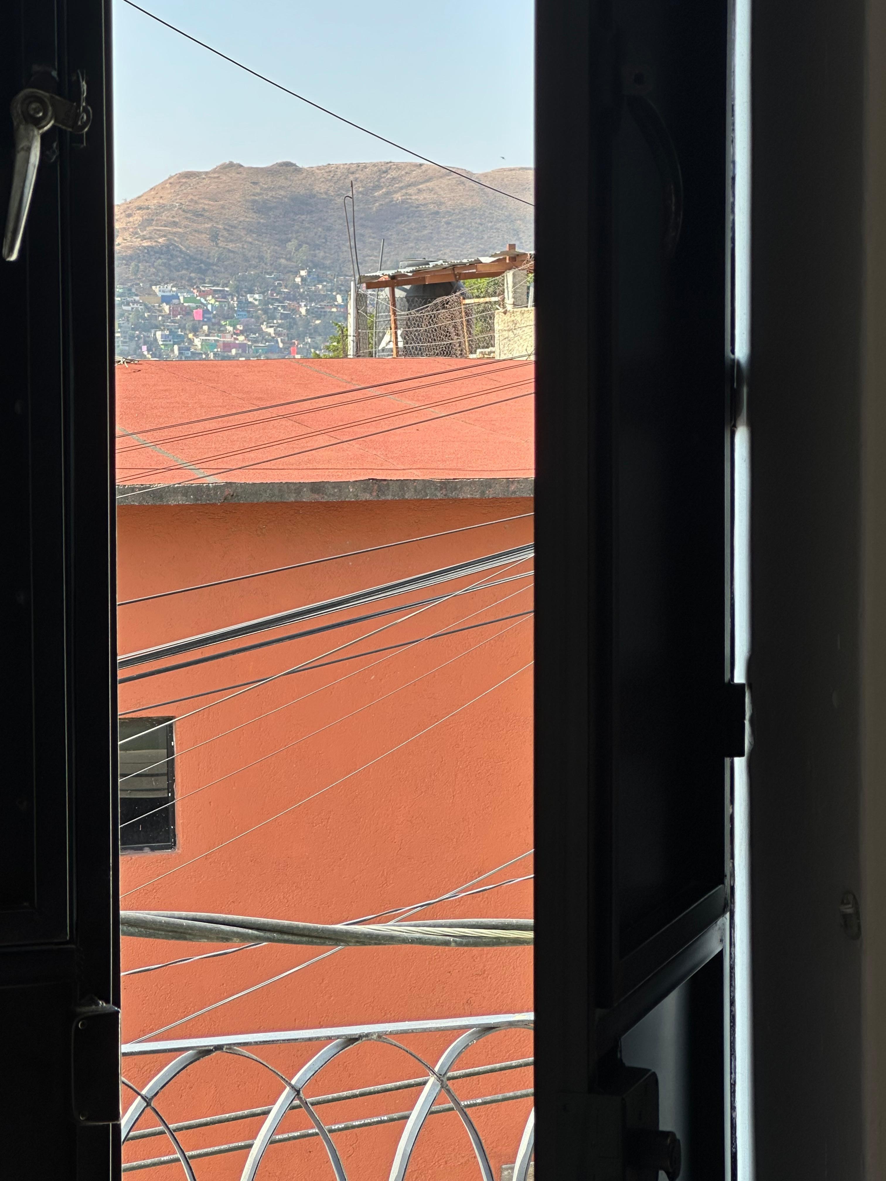 View out of the room