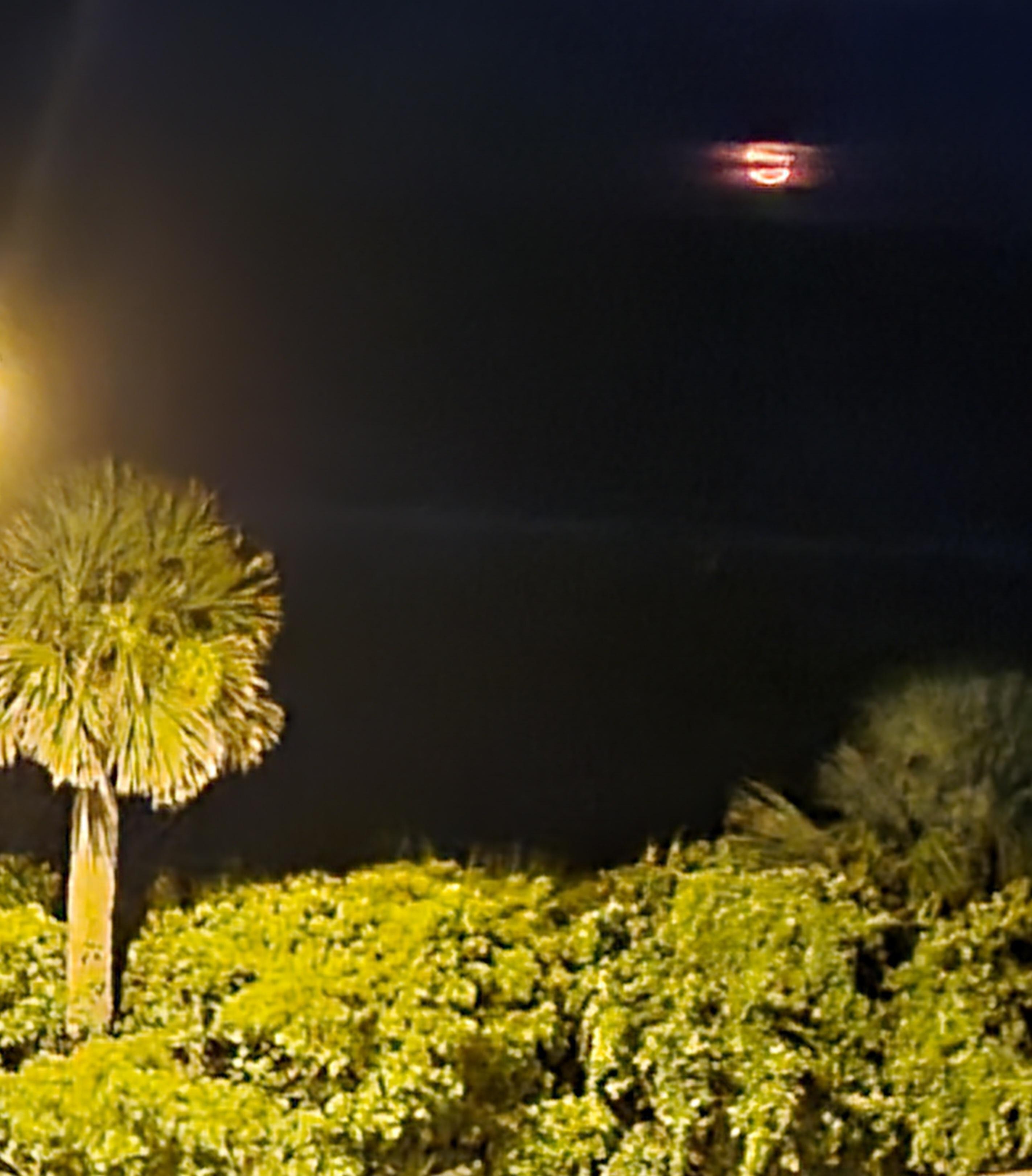 The full moon.