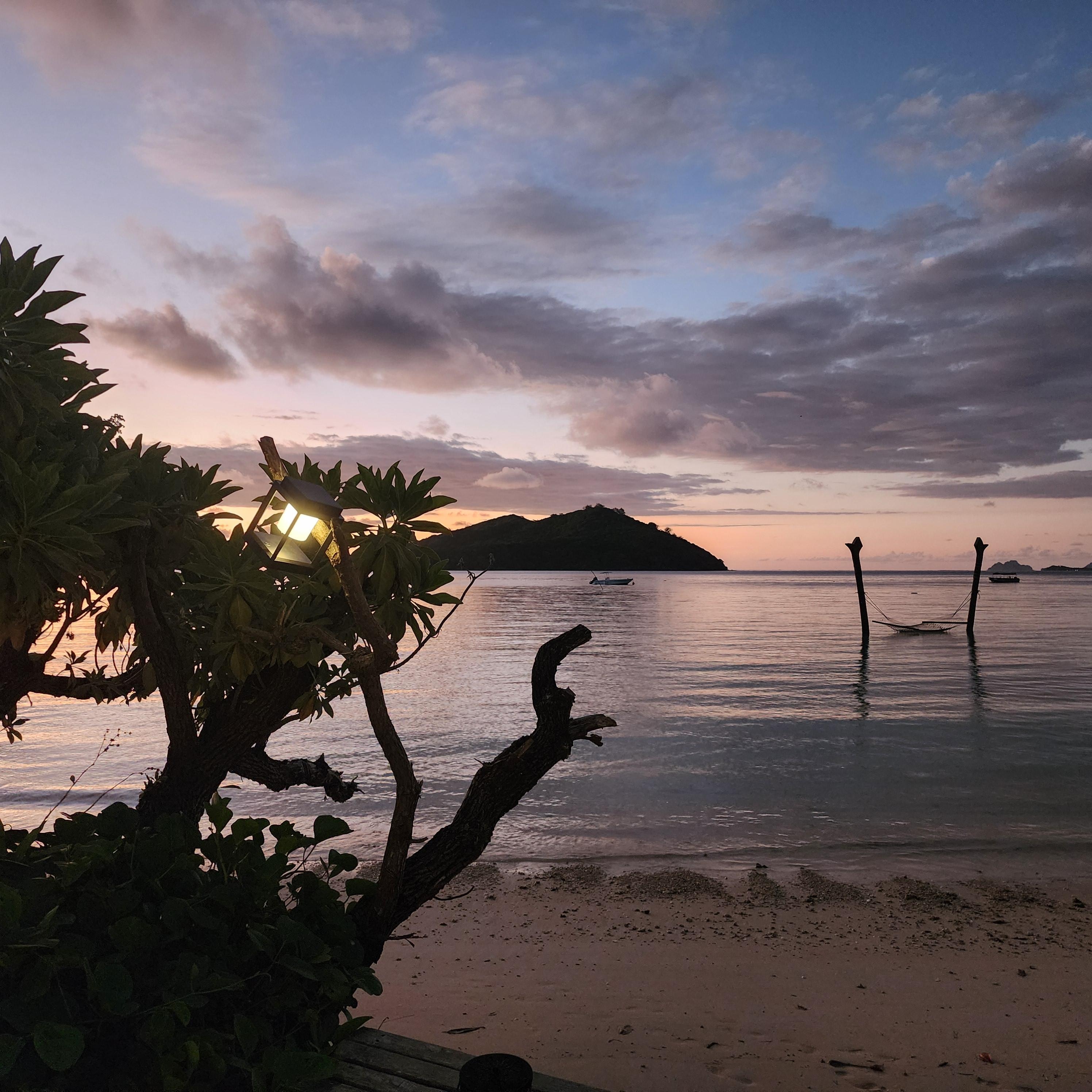 View of Lagoon from dinner