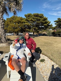 And cousin Eddie stopped by before the Christmas parade!