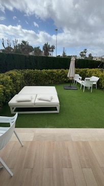 Garden room was perfect for a family of four