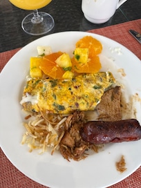Delicious omelet