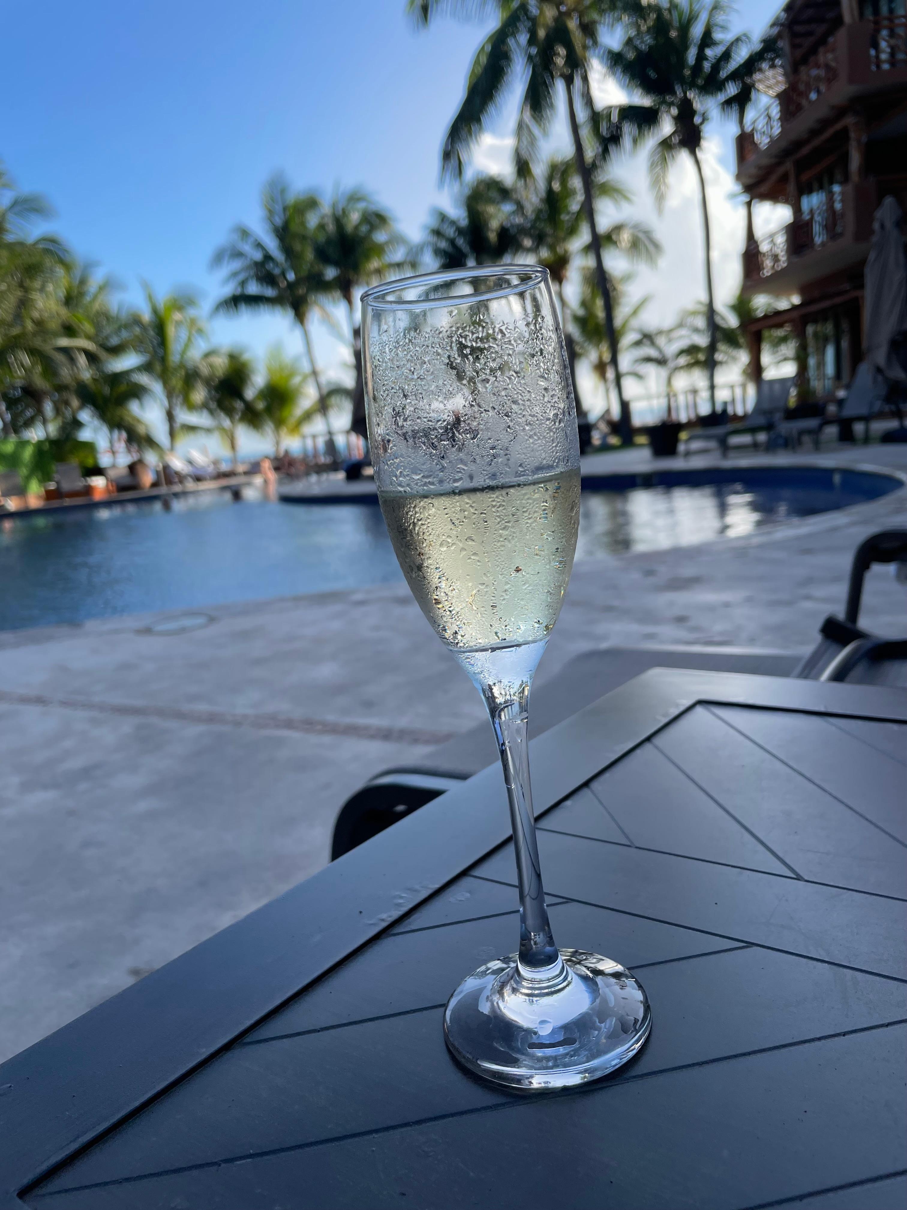 Pool side