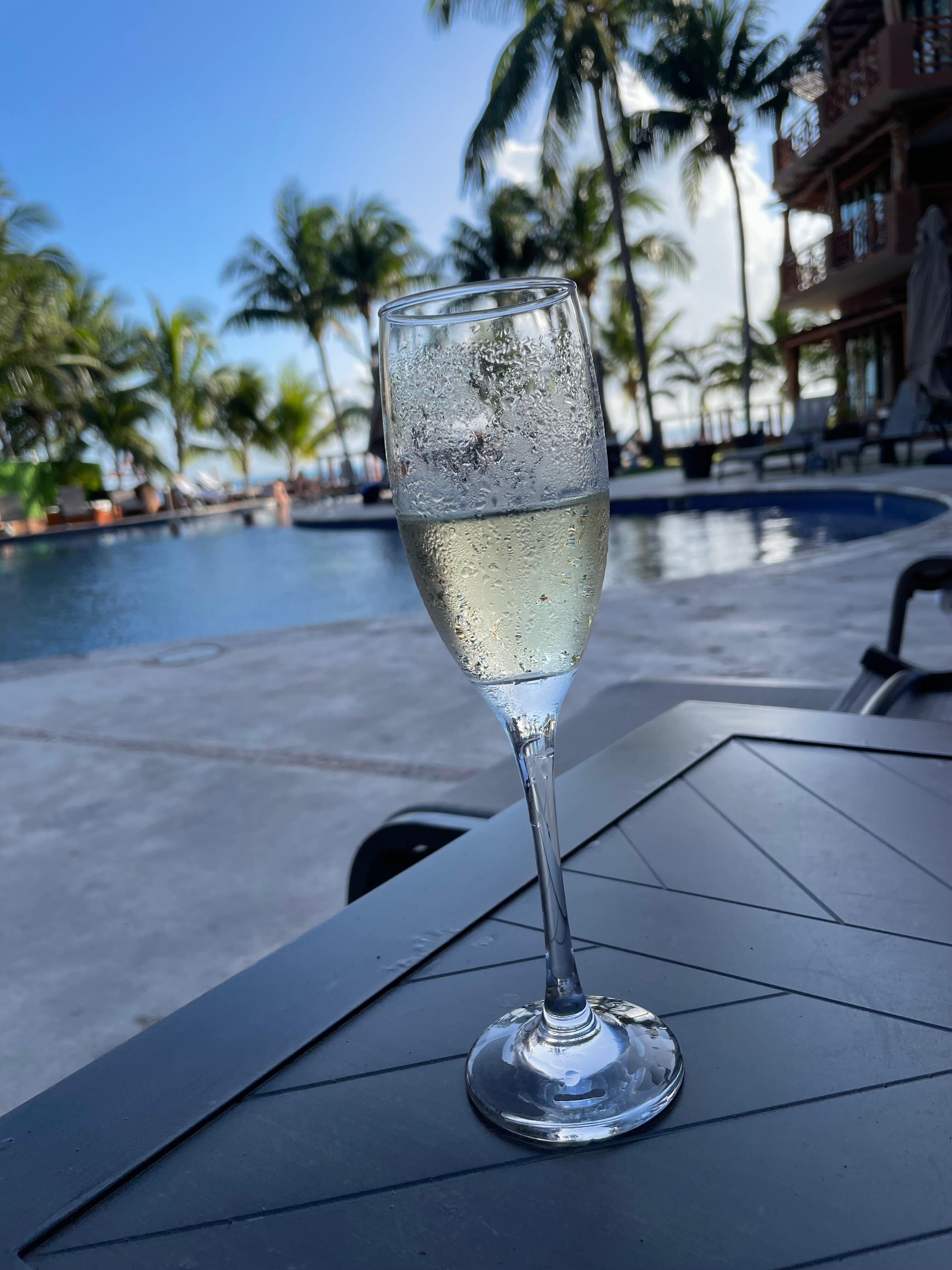 Pool side