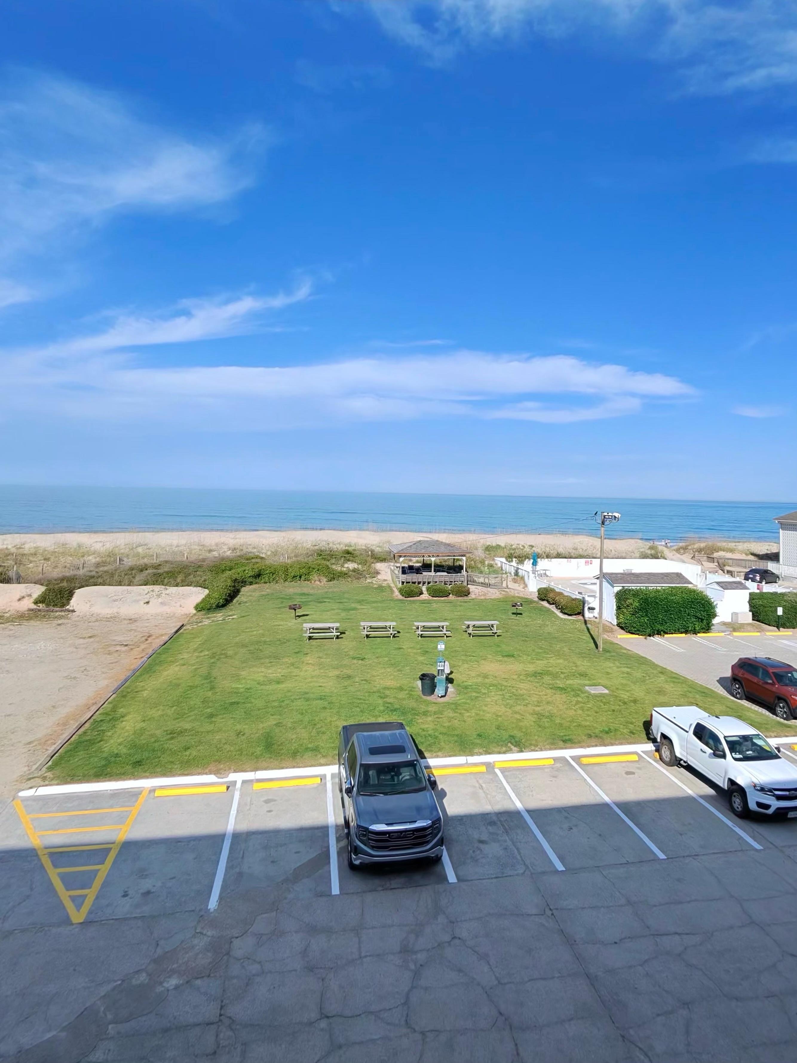 Wonderful beach views for your sunrise, sunset experience!