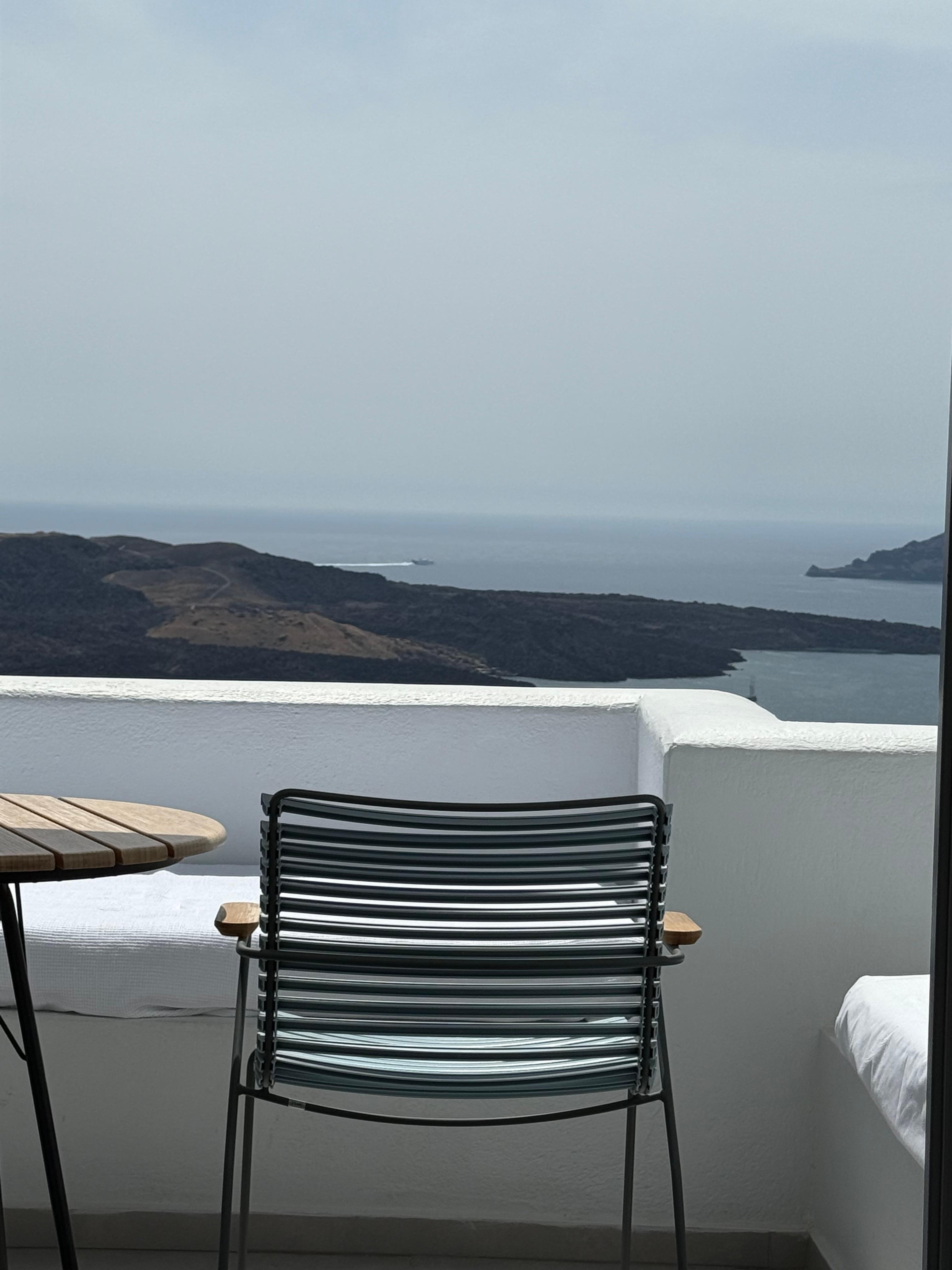 Peaceful balcony to watch the sunset