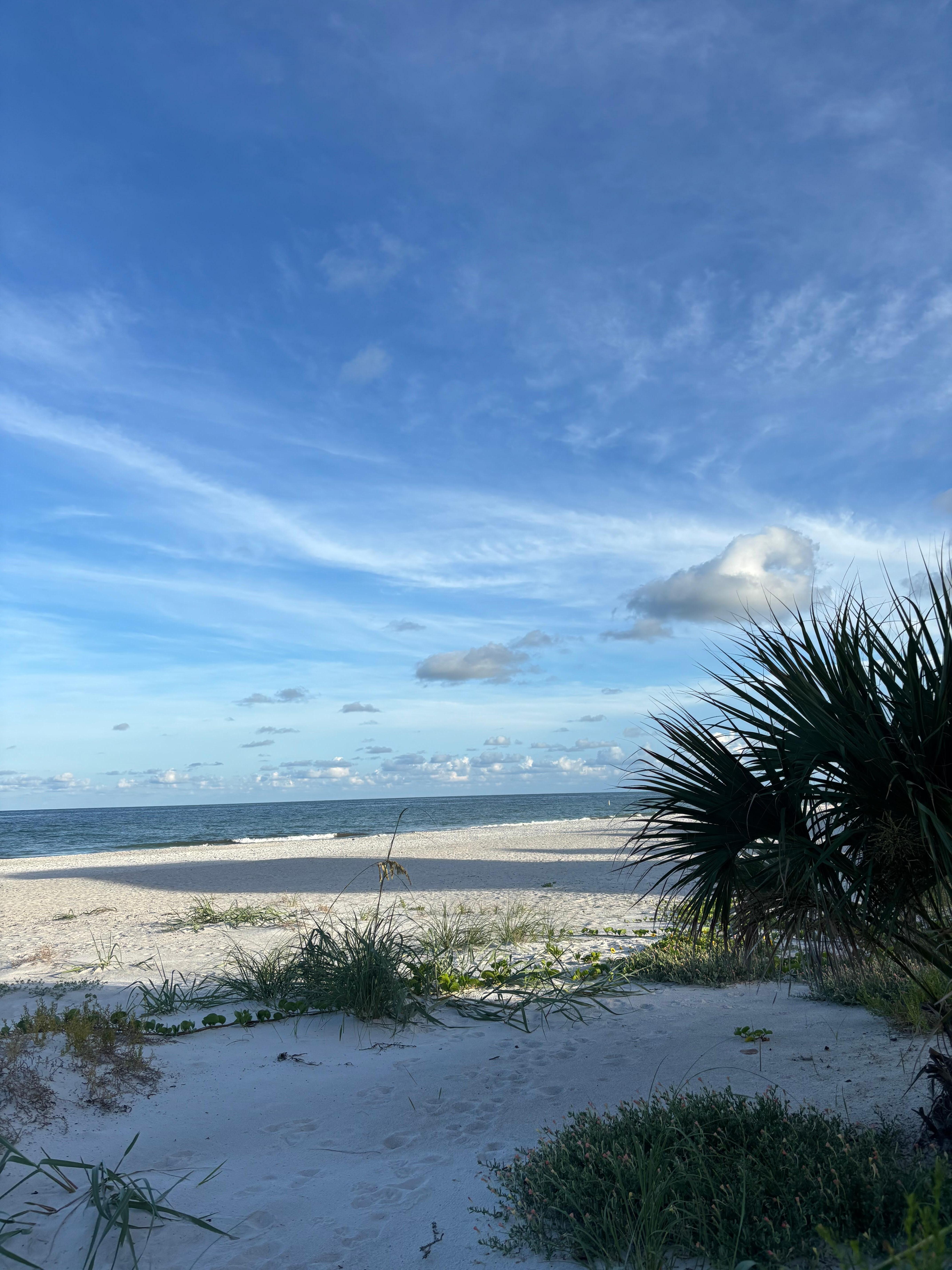 Beach views from the pool area 