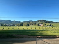 Mountain view from back deck