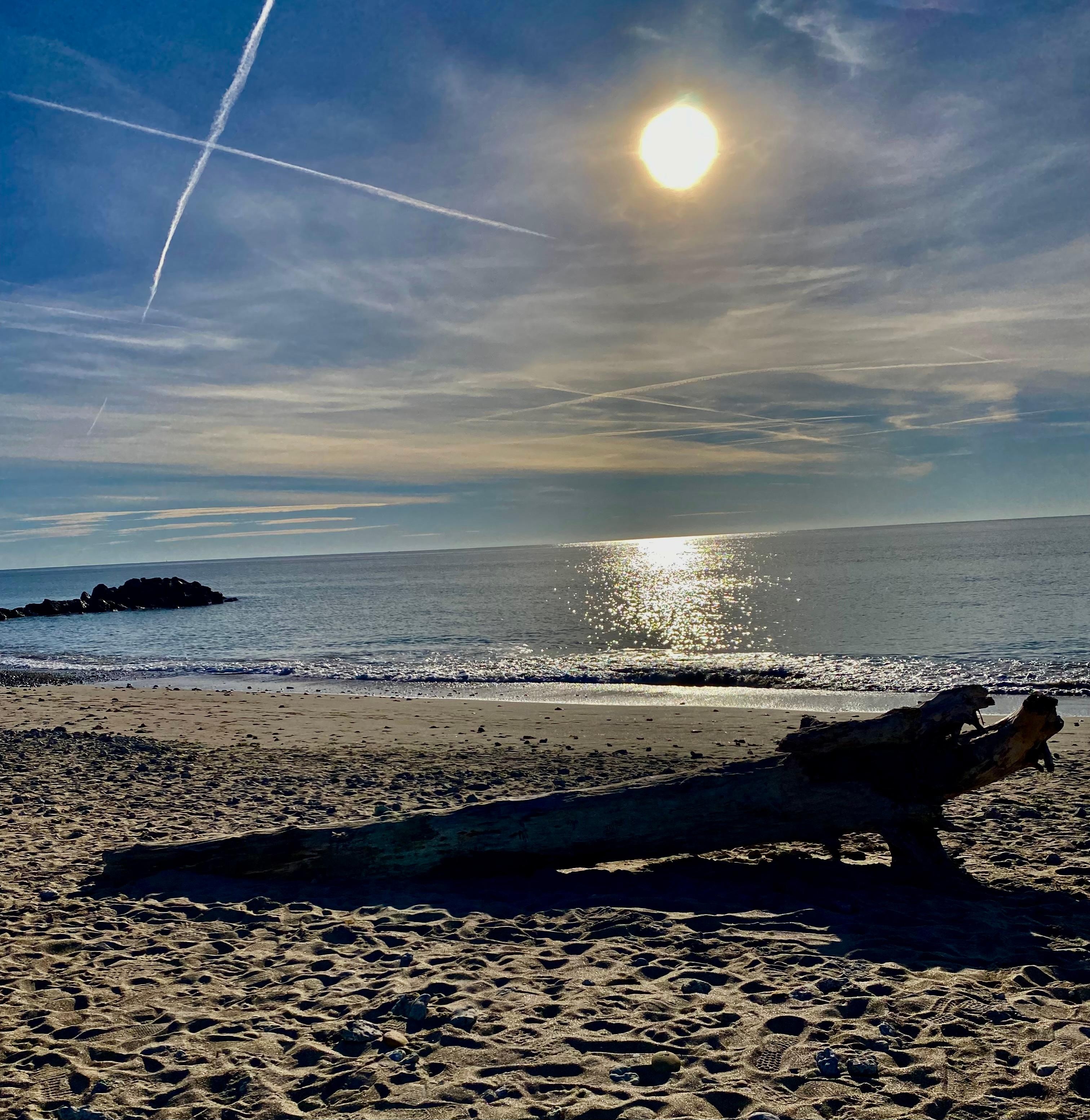 À quelques mètres de la maison : plage sauvage de Méditerran ée !