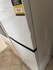 dented fridge