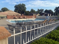 Nice pool was the best part of the stay