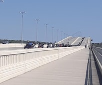 Daily Bridge walk close by!