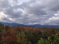 View from the balcony. Yes, it's a 'Majestic View'.