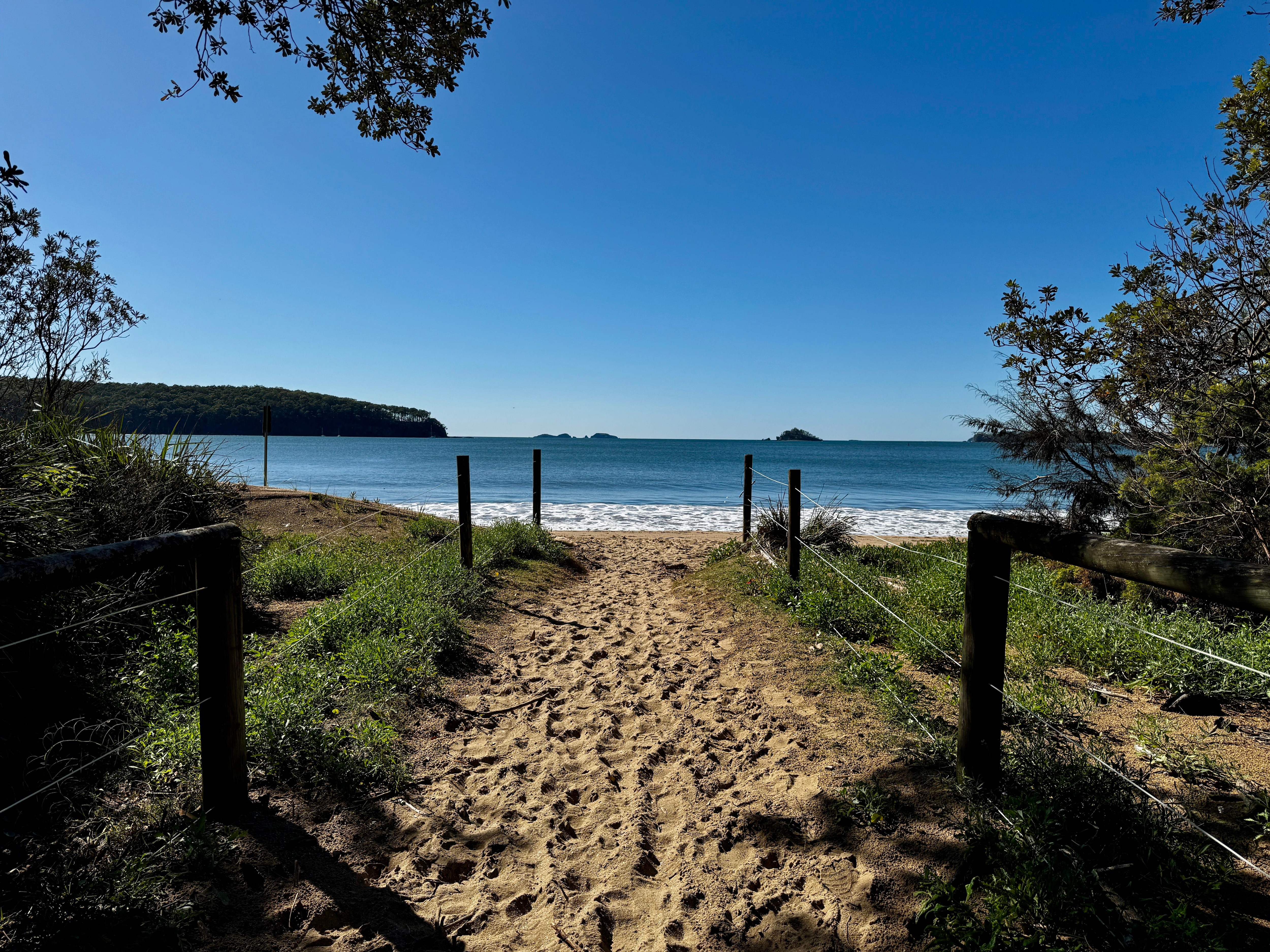 View from reserve near IGA