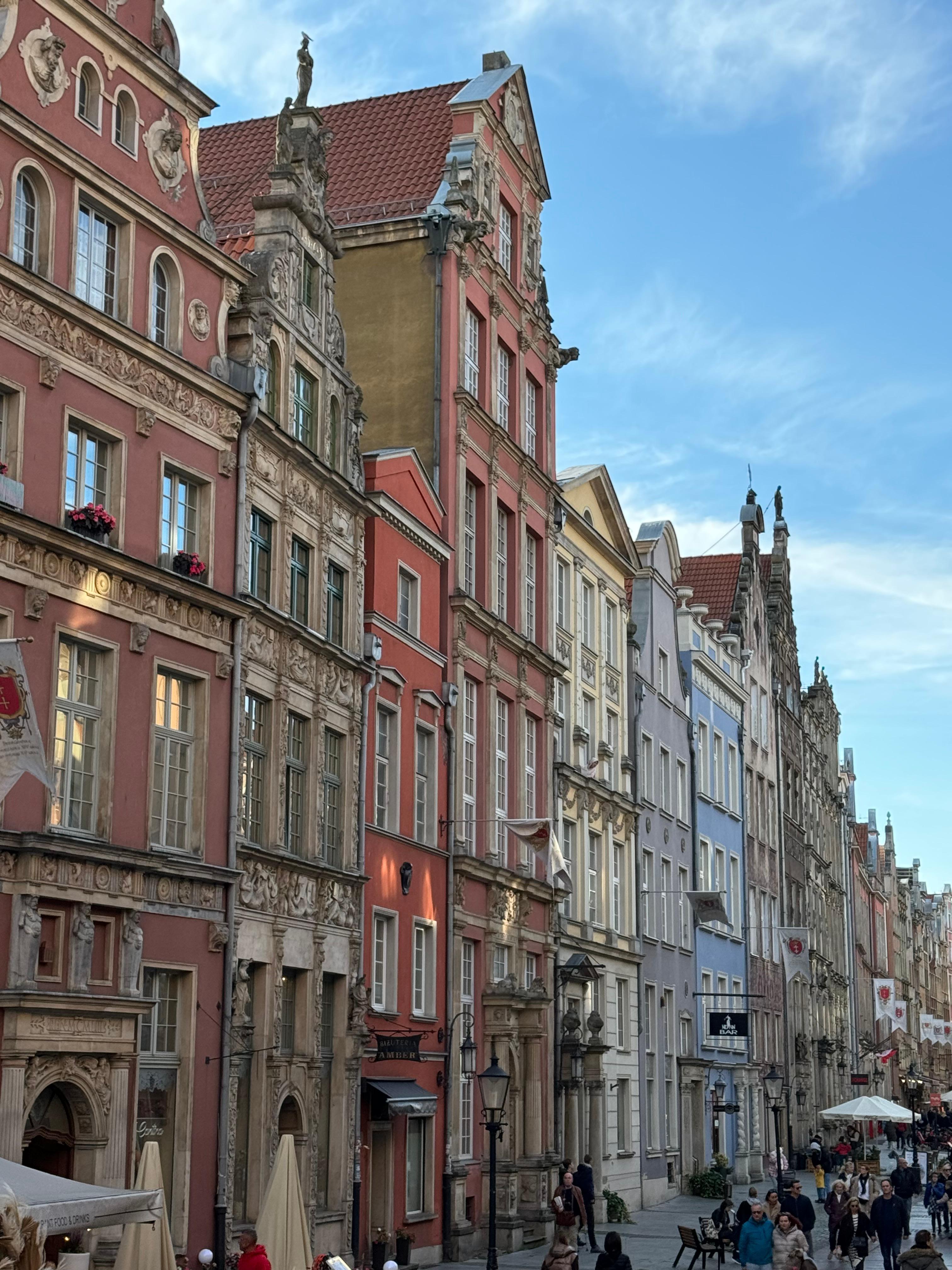 Typical old town street 