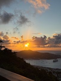 Sunrise from the balcony