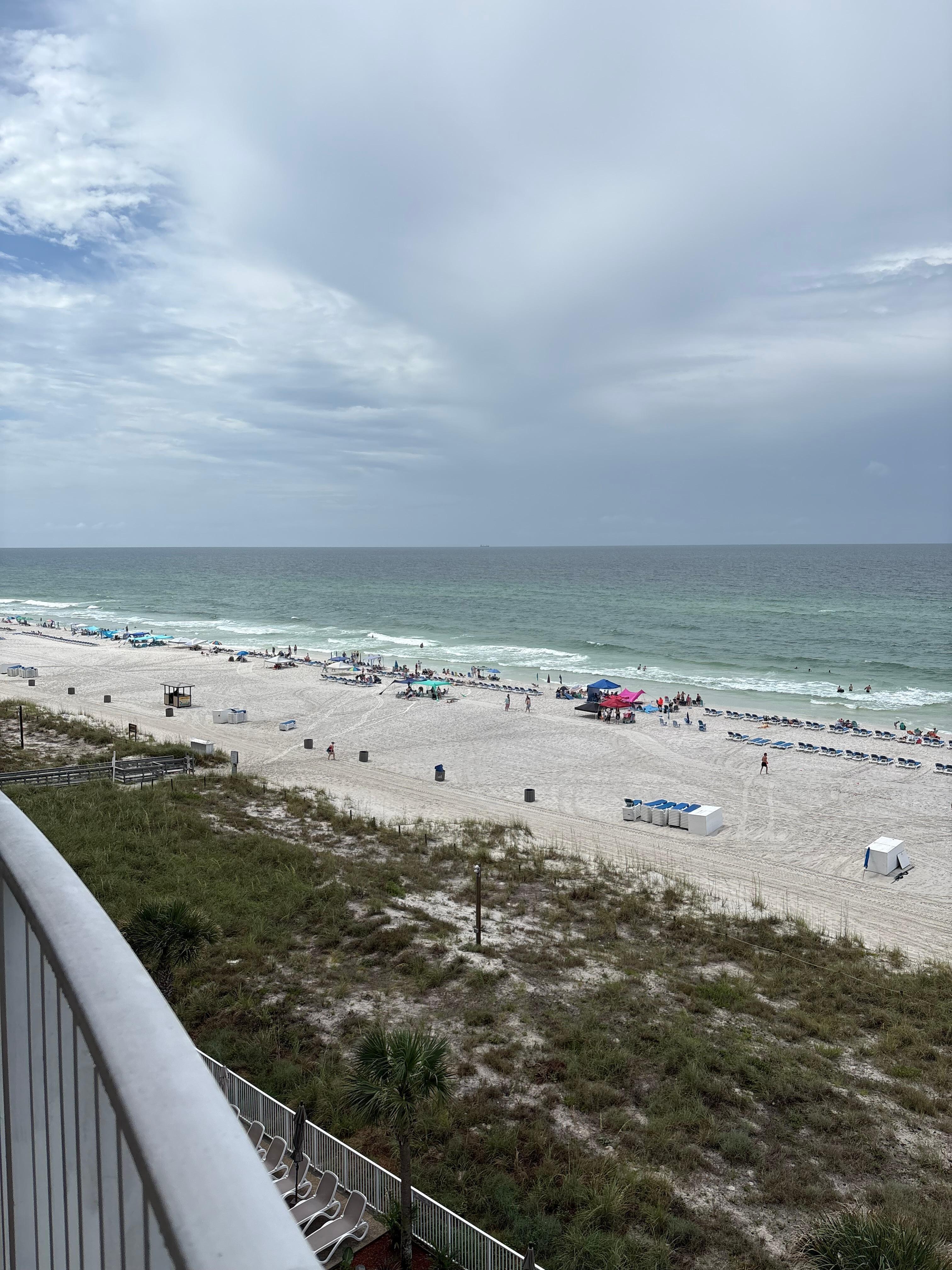 View from condo balcony