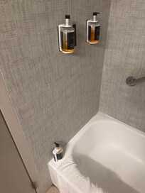 The Riverwalk Plaza hotel even though you request service will not change your sheets! They did not take the trash. All they did was brought towels, not even a brief sweep of the floor.