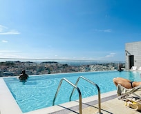 Pool with a lovely view