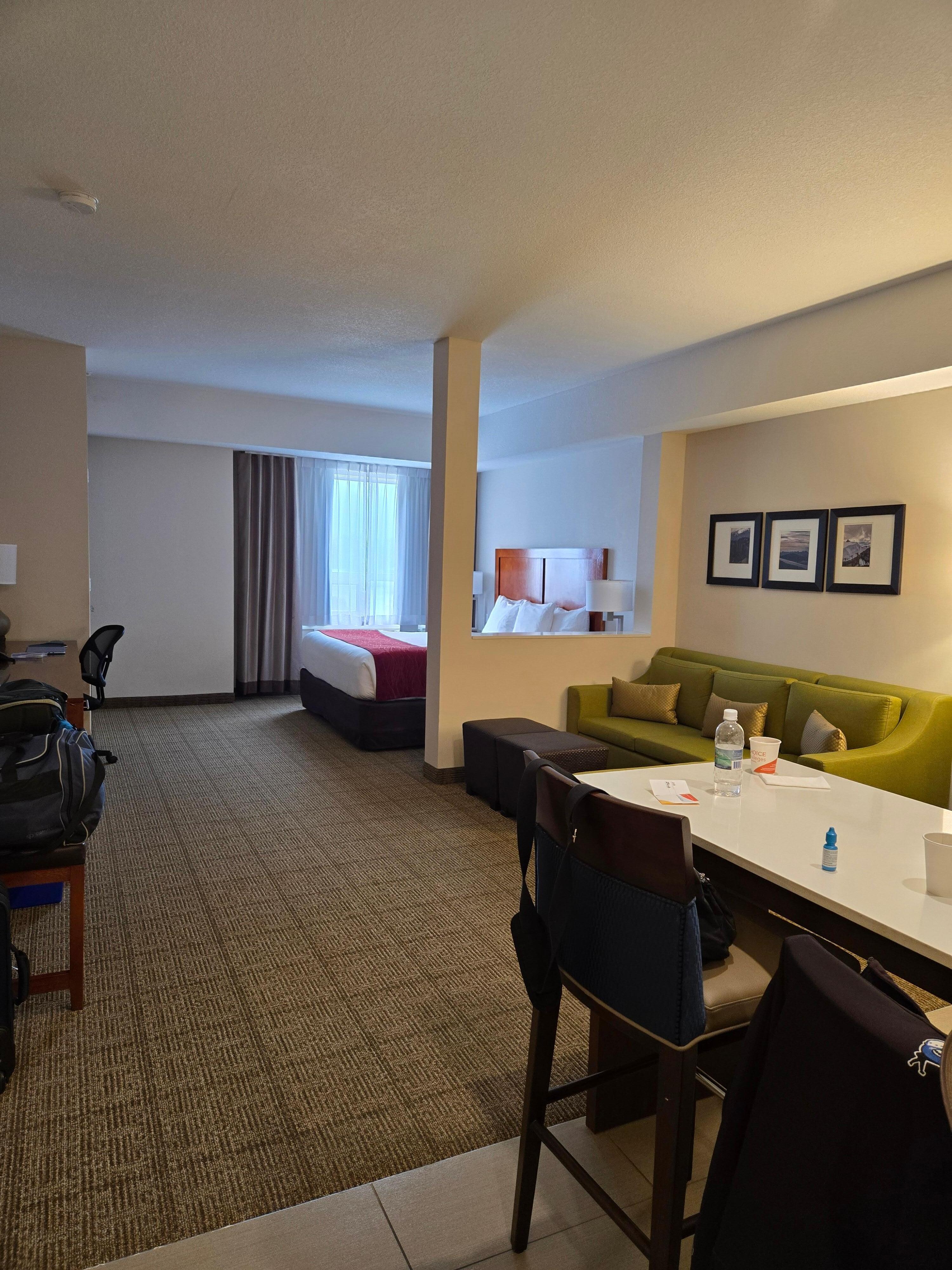 Our room from the doorway.
