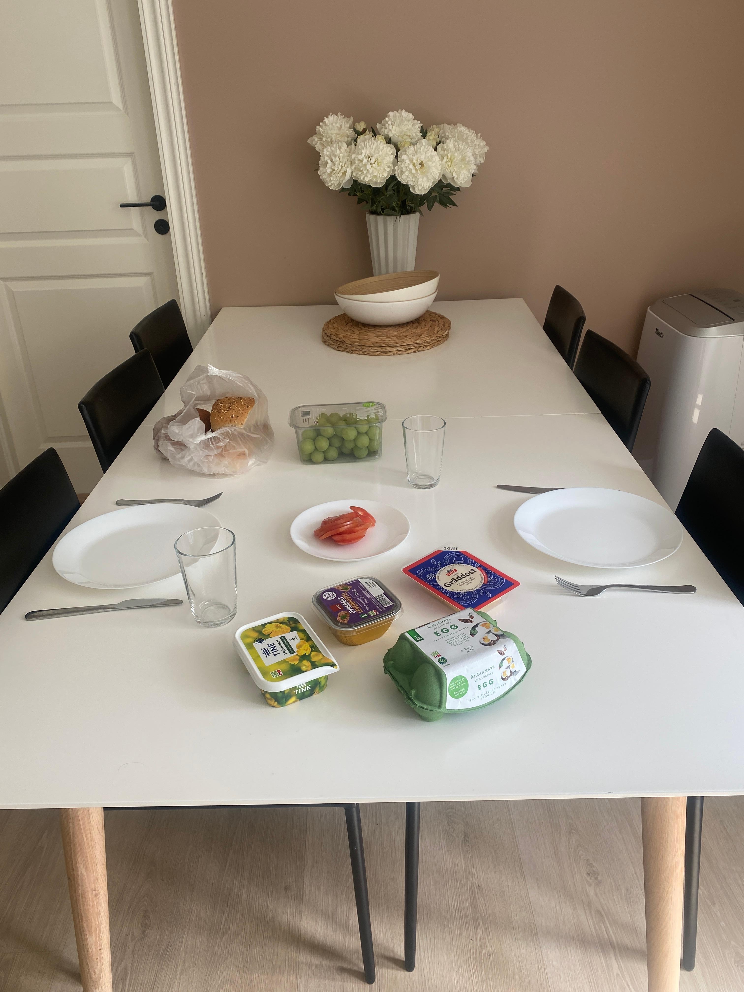 Brunch i leiligheten 