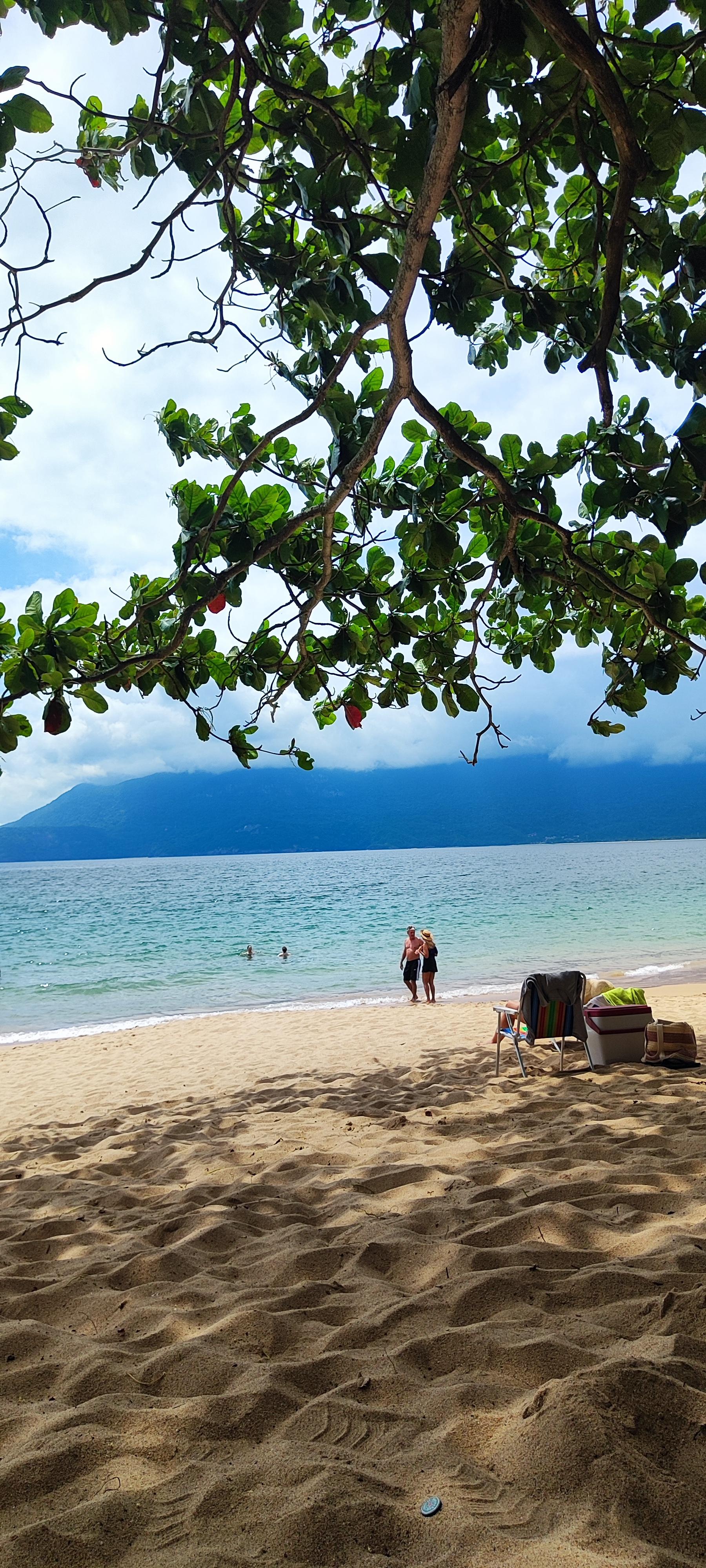 Praia próxima ao hotel 