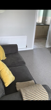 Clean throughout living room new decor welcoming