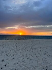 Sunrise on the beach