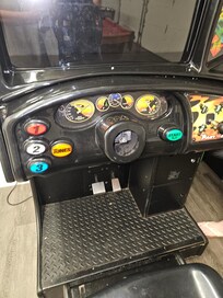 Fast and furious game show in listing has no steering wheel