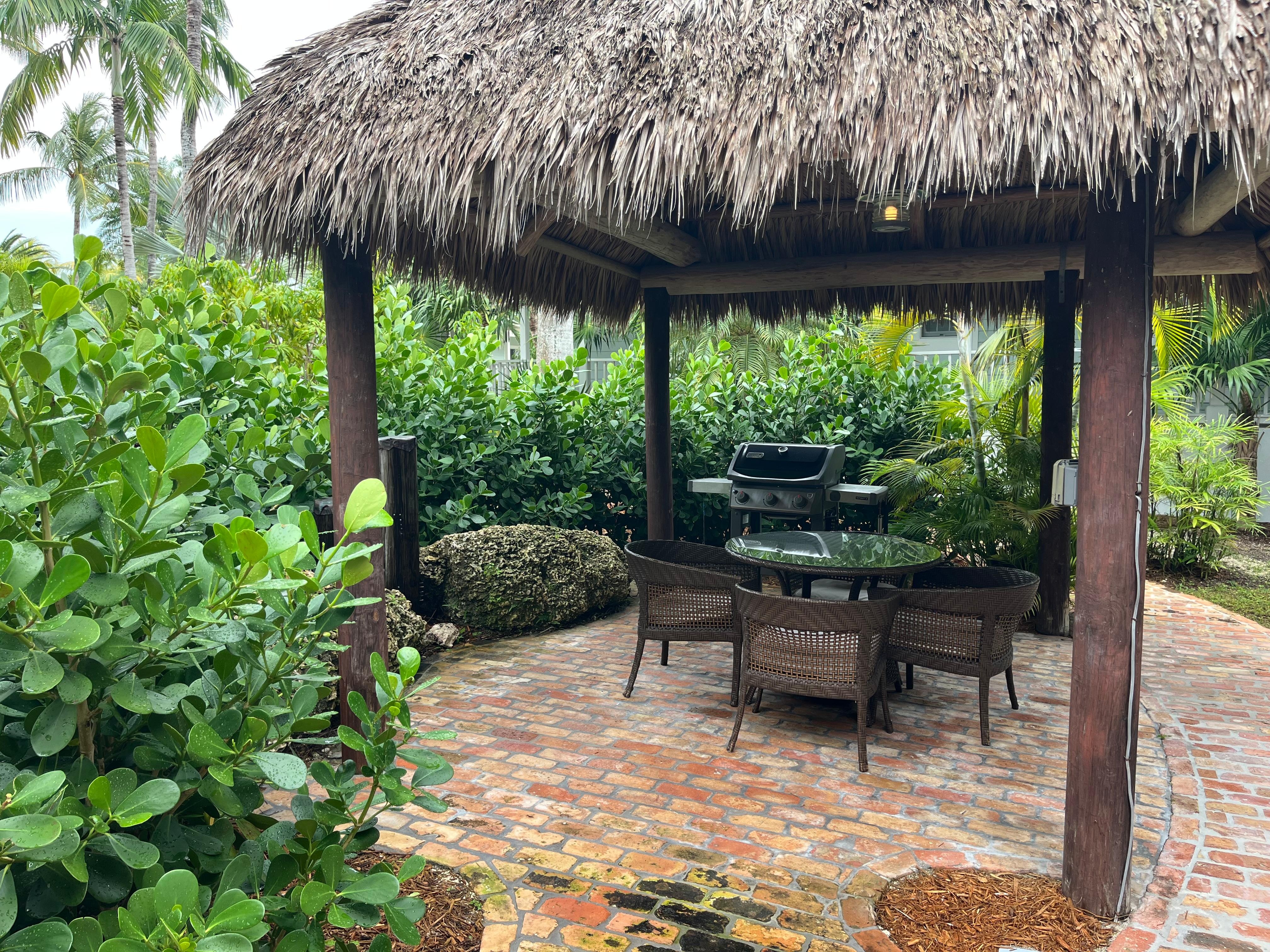 Our courtyard at cottage